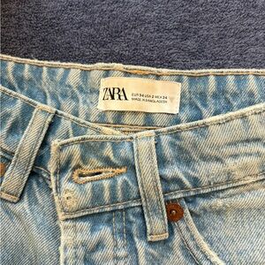 Zara Light Blue Shorts